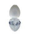Resuscitation (CPR) mask with one-way valve and rigid case.