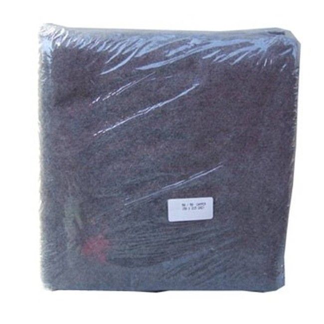 Couverture ignifuge en laine grise pour cabinet PS761, 158 x 203 cm (62 x 80 po). Couverture ignifuge en laine grise pour cabinet PS761, 158 x 203 cm (62 x 80 po).