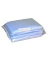 Disposable tissue pillowcases with polyester backing, 25/pkg.