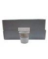 Disposable paper cups, 88 ml, 100/pkg.
