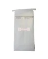 Sac d'émèse pour le vomi, en papier blanc, vendu à l'unité.
