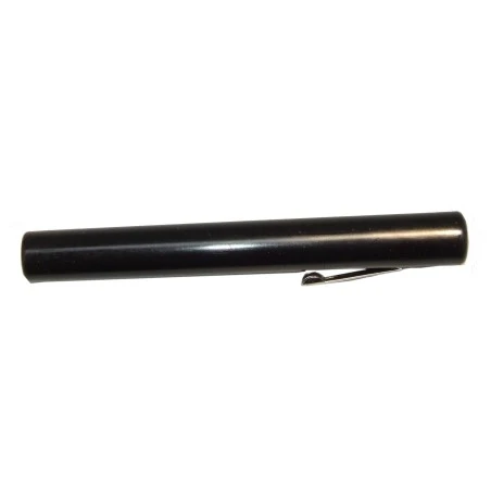 Disposable plastic penlight for first aid.