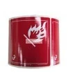 Liquides inflammable, étiquette autocollant 4 po X 4 po, rouleau de 500. Utiliser dans le cadre des procédures SIMDUT.