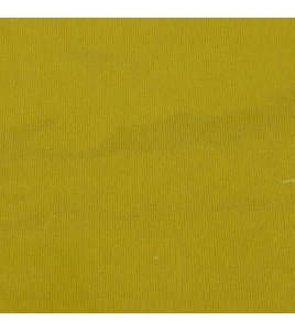 Translucent yellow flame-resistant PVC, 14 mils thick, for welding area. Sold by square foot.