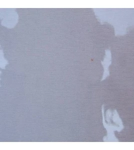 Clear flame-resistant PVC vinyl, 20 mils thick. Resistant to oils and most acids. Sold by the square foot.