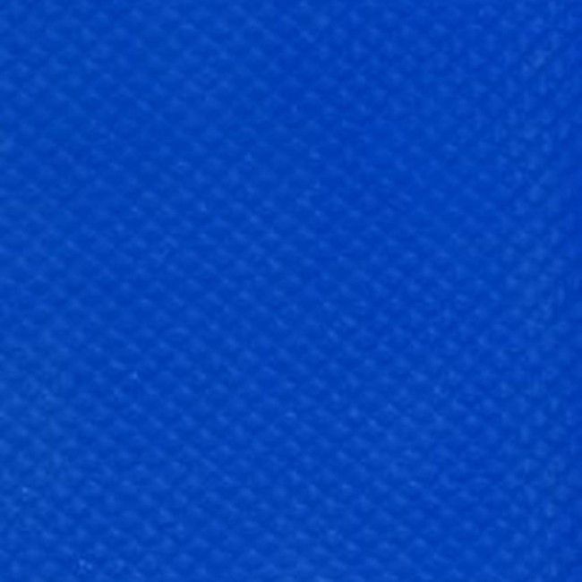 Poly-vinyle 19 oz. bleu, vendu au pied carré, pour un usage général avec des températures ambiantes.