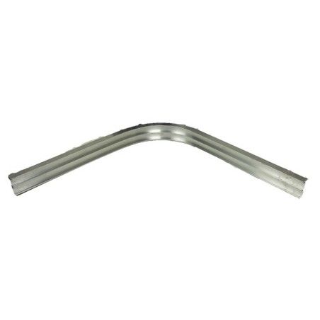 Coude 90 degré pour longueur de rideau. Extra durable en aluminium 0.125, 4 pied de long.