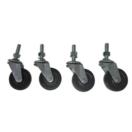 Casters for portable welding screen (4 units)