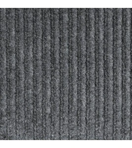 Entrance carpet Needsle Rib charcoal. 