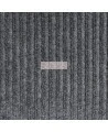 Entrance carpet Needsle Rib charcoal. 