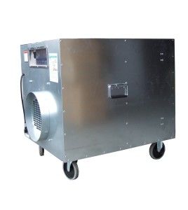 HEPA-AIRE deluxe portable air scrubber with airflow of 1300 or 2000 cfm. Ideal for asbestos abatement & decontamination workzone