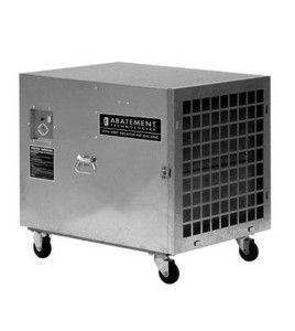 Purificateur d’air portable HEPA-AIRE deluxe à 2 vitesses. Débit de 1300 cfm ou 2000 cfm pour désamiantage et décontamination