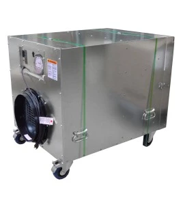 HEPA-AIRE portable air scrubber with airflow of 1300 or 2000 cfm. Ideal for asbestos abatement & decontamination workzone