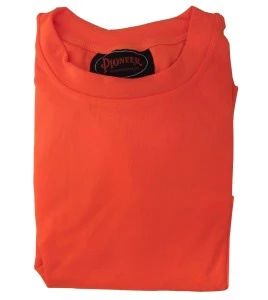 Orange traffic polyester t-shirt, CSA Z96-09, class 2 level 2