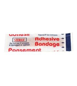 Junior plastic bandages, 1 x 3.8 cm (3/8 x 1.5 in), 50/box.