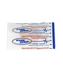 Round plastic latex-free bandages, beige, 2.2 cm (7/8 po), 50/box.