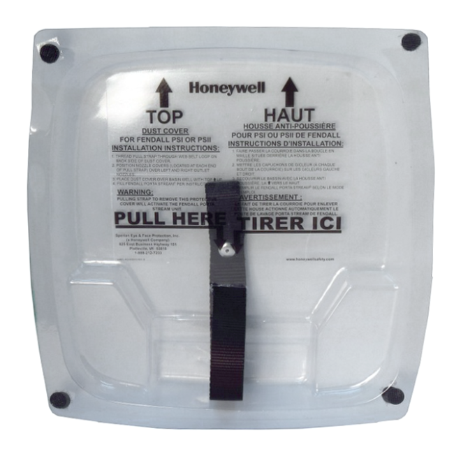 Dust cover for Fendall Porta Stream I & II eyewash stations.