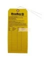 Bradley inspection tag for emergency showers and wash stations