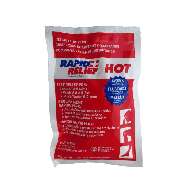 Instant heat pack, 6 x 10 in. Instant heat pack, 6 x 10 in.