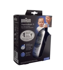 Thermomètre digital pour oreille, pour bébés et tout-petits.