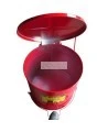 Bidon pour chiffons imbibés d'huiles ou solvants, 14 gallons, avec pédale, approuvé FM, UL, OSHA