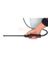 8L handheld sprayer in high density polyethylene with a multi tip spray nozzle. Ideal for abatement wetting or lockdown agent.
