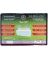 Emergency light unit 6 volts 36 watts with 2 Led