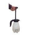 Aurora small compression sprayer with hand pump, made of HDPE with adjustable nozzle. Capacity 1.42 L (48 oz).