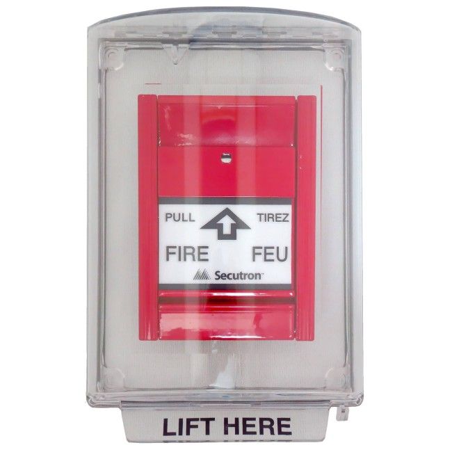 Lot De 4 Couvercles Transparents Pour Bouton Alarme Incendie - Protection Sécurité - Installation Facile - ABS