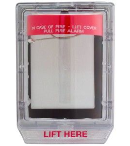 Couvercle Weather Stopper sans alarme locale, mais avec instructions en anglais pour station manuelle en surface