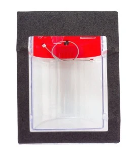 Couvercle Weather Stopper sans alarme locale, mais avec instructions en anglais pour station manuelle en surface