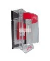 Couvercle Weather Stopper sans alarme locale, mais avec instructions en anglais pour station manuelle en surface