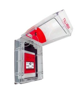 Couvercle Weather Stopper sans alarme locale, mais avec instructions en anglais pour station manuelle en surface