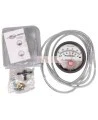 Manomètre Magnehelic S2000 à échelle de 0 à 0,25 pouces d'eau (0 à 60 Pa), pour mesurer la pression différentielle