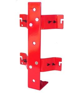 Amerex 864 heavy-duty vehicle rubber strap bracket for 5 lb portable fire extinguishers, Ø 7-8 inches