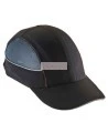 Ergodyne baseball-style bump cap with 4 LEDs. Lightweight protection against bumps.