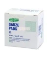 Sterile gauze pads, 2 x 2 in, 25/box.