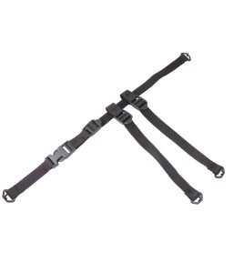 Mentonnière accessoire à 4 points en nylon élastique pour casques de sécurité A119R de North. Vendu à l'unité