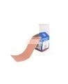 Elastic fabric bandage roll, 8 cm x 5 m (3.2 in x 16 ft), to cut as needed.