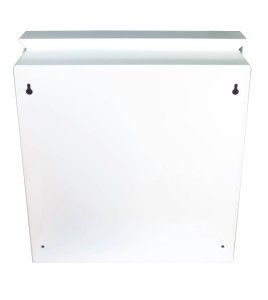 Boìte pour plan d'urgence 13 3/8 po L X 13 3/8 po H X 4 1/4 po P. Boîtier en acier sécuritaire et résistant aux intempéries. 