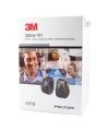 Coquilles 3M PELTOR Optime 101 H7P3E pour casque de sécurité, NRR 24 dB