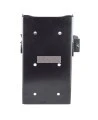 Box-type vehicle bracket for Flag 10 lb portable fire extinguishers with 5 ½ to 6 inches in diameter