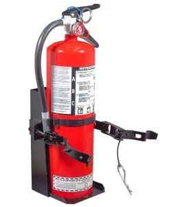 Crochet de véhicule pour extincteur portatif Flag de 10 lb d’un diamètre de 5 ½ à 6 pouces