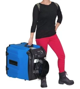 Predator 750 portable air scrubber with airflow from 200 to 750 cfm. Ideal for asbestos abatement and decontamination work zone