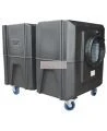 Purificateur d’air portable BULLDOG à  deux vitesses. Débit de 1300 cfm à 2000 cfm pour désamiantage et décontamination