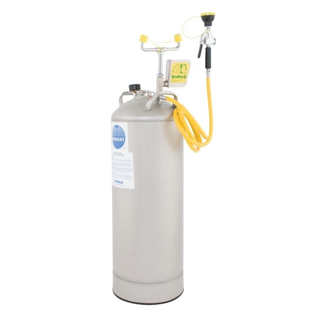 Portable eye & body wash 15 gallons. Portable eye & body wash 15 gallons.