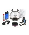 3M complete Powerflow face-mounted powered air purifying respirator assembly. Ideal for abatement and decontamination. Medium.