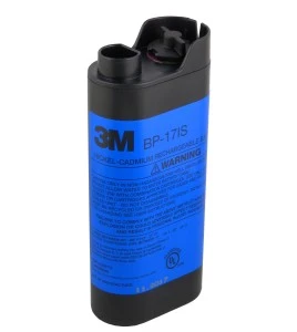 Batterie rechargeable de nickel-cadmium à sécurité intrinsèque par 3M. Batterie offrant 4.8 volts DC & une autonomie de 8 heures