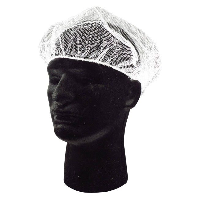 White nylon tight mesh hair net , pq/100 White nylon tight mesh hair net , pq/100