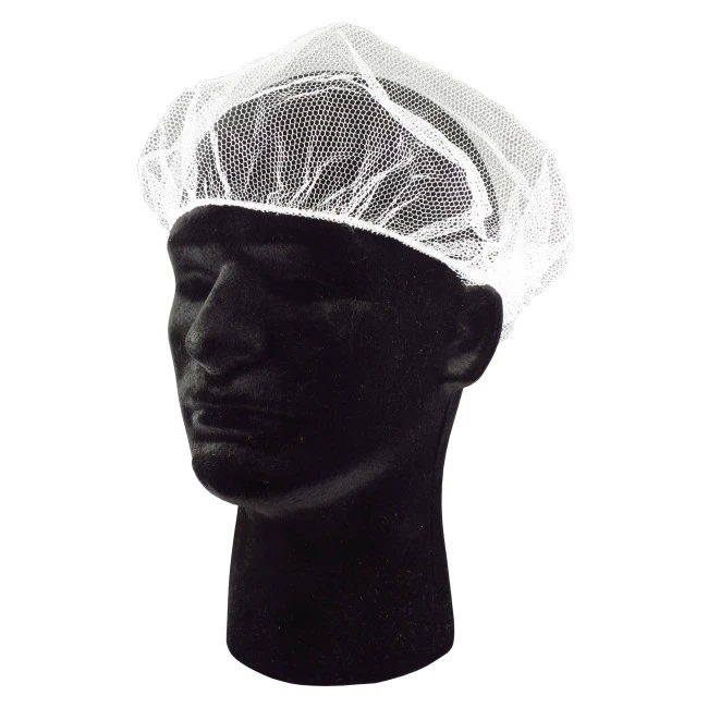 White nylon tight mesh hair net , pq/100 White nylon tight mesh hair net , pq/100
